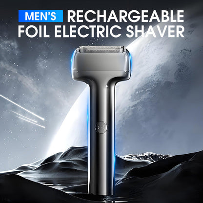 🔥50% OFF!!📢🪒 Rechargeable Foil Electric Shaver – Smooth, Cordless Men’s Grooming ⚡🧔