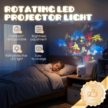 🔥2026 Hot Sale 50% OFF✨Dynamic rotating LED projector light