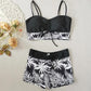 Women’s Printed Two-Piece Swimsuit