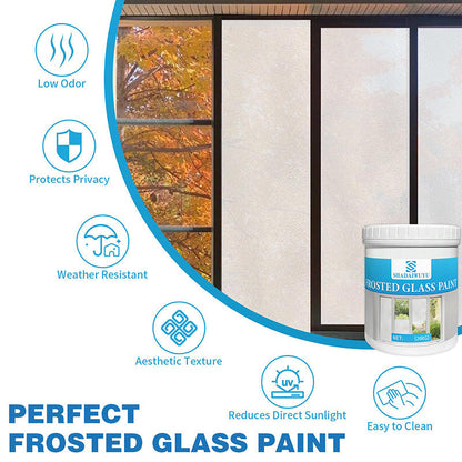 🎁 50% OFF! 🔥 Frosted Glass Paint 2026 – Quick-Drying, Water-Resistant & Elegant Frosted Effect 🌫️✨
