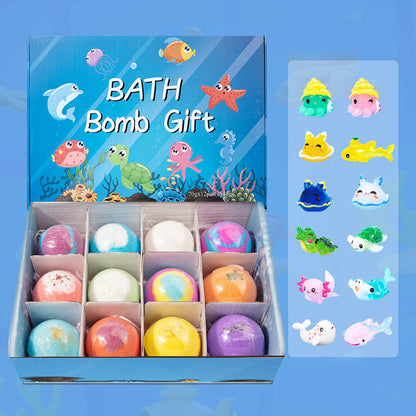 🔥Limited Time Promotion 50% OFF🔥12-Piece Bath Bomb Gift Set for Kids