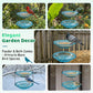 🦜Vintage-Style Hanging Bird Feeder & Bath