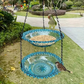 🦜Vintage-Style Hanging Bird Feeder & Bath
