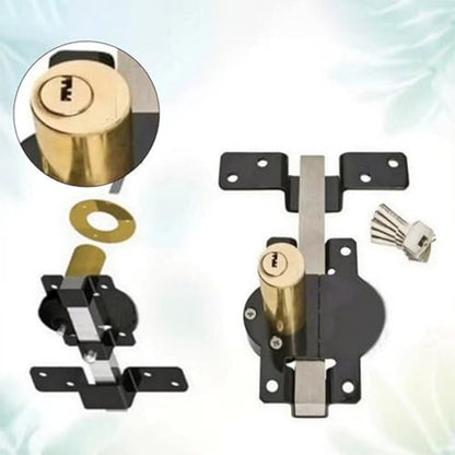 🔥50/70mm Long Throw Gate Lock with 5 Keys