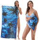 ⏰🔥LIMITED TIME 50% OFF!🔥50K+ SOLD!2-in-1 Printed Beach Towel Backpack
