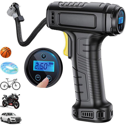 Portable Cordless Air Compressor with Digital Display