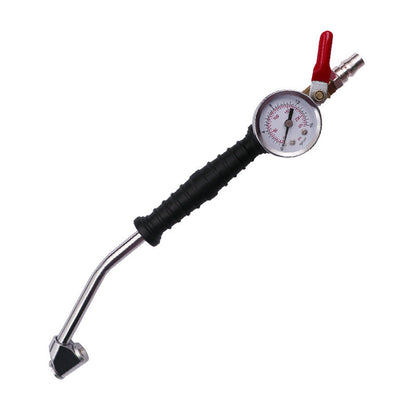 Heavy-Duty Tire Inflator with Pressure Gauge