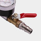 Heavy-Duty Tire Inflator with Pressure Gauge