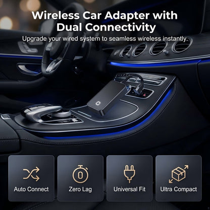 Play2Video Ultra Wireless CarPlay/Android Auto All-in-1 Adapter