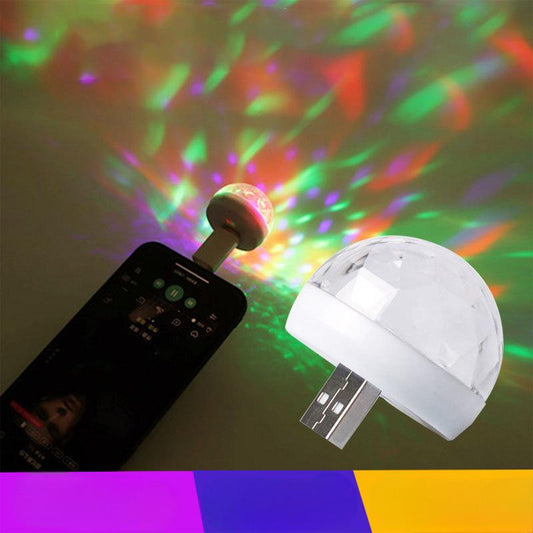 🔥Buy 1 get 1 free🔥Portable USB RGB Effect Party Light🌟🌈