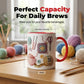☕Crochet & Knitting Themed Ceramic Coffee Mug