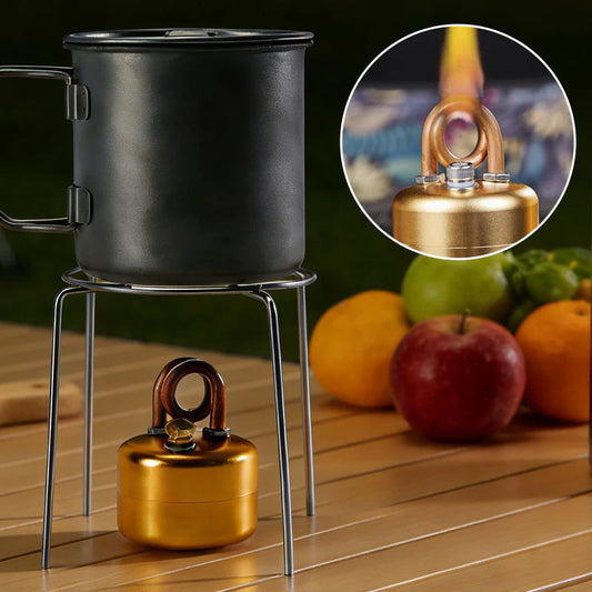 🔥 2026 Hot Sale 🔥 Mini Self-Pressurizing Alcohol Stove for Outdoor Camping