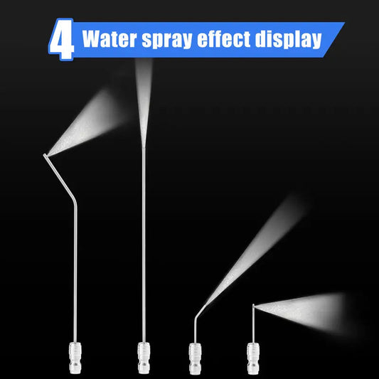 🔥4 Pack High Pressure Washer Nozzle Kit for Washing Machine & AC ,car Cleaning