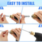 🔥4 Pack High Pressure Washer Nozzle Kit for Washing Machine & AC ,car Cleaning