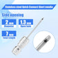 🔥4 Pack High Pressure Washer Nozzle Kit for Washing Machine & AC ,car Cleaning