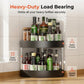Multi-Tier No-Drill Corner Storage Shelf