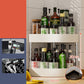 Multi-Tier No-Drill Corner Storage Shelf