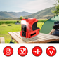 Compact DC to AC Inverter - Suitable for cars, motorhomes, outdoor use, and summer houses