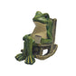 🐸☀️ Solar Frog Rocking Chair Ornament | LED Light Up Garden Decor