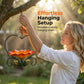 Heart-Shaped Floral Bird Feeder