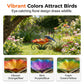 Heart-Shaped Floral Bird Feeder