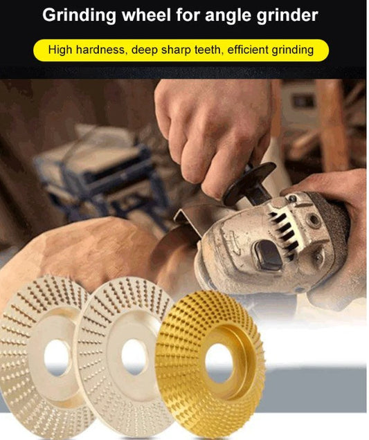 ⚙️Wood Angle Shaping Wheel – Fast-Cut, Sharp, Wear-Resistant, for Angle Grinder