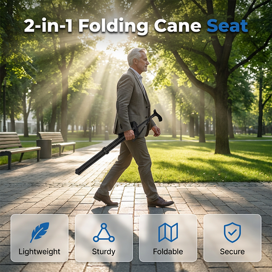 🔥Folding Walking Cane with Seat
