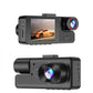 🚗50% OFF NOW ! ✨3‑Channel 1080P Dash Cam with WiFi – Triple Lens Car Driving Recorder