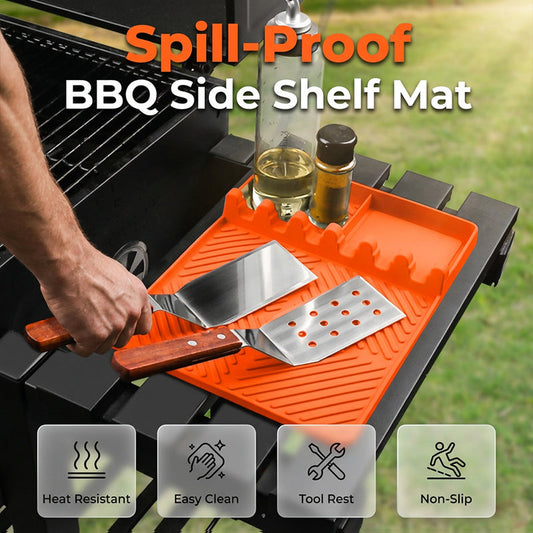 Silicone Grill Mat for Side Shelf