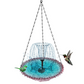 ⚡Hot Sales 50% OFF🔥Outdoor Hanging Fountain Bird Bath & Feeder🐦