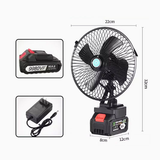 Rechargeable Portable Outdoor Wireless Camping Cooling Fan