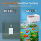 😴➡️🐠 Auto Fish Feeder – Built-in Timer, Perfect for Busy Owners | Up to 30 Days 🗓️