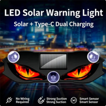 📢📢50% OFF !! ⏰Solar Powered LED Car Warning Light