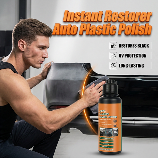 Multi-Purpose Black Plastic Polish for Cars