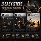 [⏰ All-Time Low Price—Today Only!] 🌀🎣 Baitrunner Spinning Reel—Dual Brake System, Quiet, Sturdy and Durable, Suitable for Predatory and Non-Predatory Fish. 💪