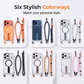 MagSafe Smartphone Case with Detachable Crossbody Neck Lanyard Strap