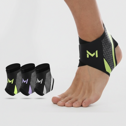 🦶 Breathable Elastic Ankle Support Brace — Adjustable Wrap-Around Ankle Stabiliser🏃‍♀️