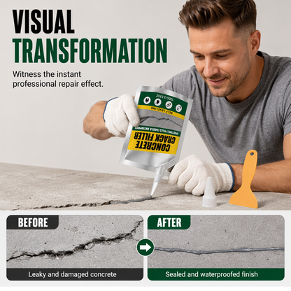 🔥Waterproof Concrete Crack Filler & Sealant
