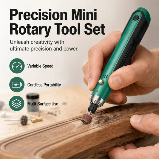 🏆 LIMITED-TIME 50% OFF! ✨Mini All-in-One Handheld Tool Set: Sanding, Polishing, and Engraving