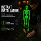 💀 Solar Skeleton Ground Stake Light for Spooky Outdoor Décor