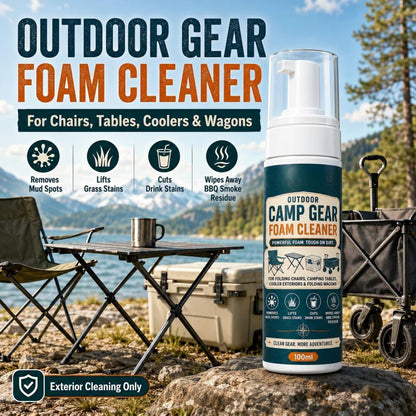 🏕️ Portable Camping Equipment Cleaner for Mud, Grease, and Spills
