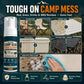 🏕️ Portable Camping Equipment Cleaner for Mud, Grease, and Spills