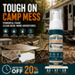 🏕️ Portable Camping Equipment Cleaner for Mud, Grease, and Spills