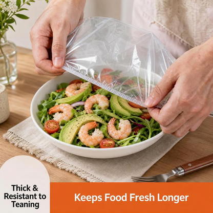 📢📢50% OFF !! ⏰Disposable Elastic Food Bowls Covers🥗🛡️