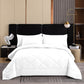 🛏️ Brushed Microfiber Comforter Set: Diamond Quilting, Moisture-Wicking, All-Season, 2 Pillowcases