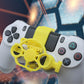 🏆🎮50% OFF NOW! PC Racing Gamepad Steering Wheel, Mini 3D Printing Racing Wheel Auxiliary Controller Attachment Compatible for PS4 Game Controller, Improve Simulation Driving Gaming Experience