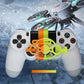 🏆🎮50% OFF NOW! PC Racing Gamepad Steering Wheel, Mini 3D Printing Racing Wheel Auxiliary Controller Attachment Compatible for PS4 Game Controller, Improve Simulation Driving Gaming Experience