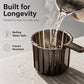 Gravity Scrape Kitchen Sink Strainer Basket