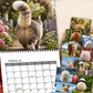 2027 Funny Animal Butt Wall Calendar