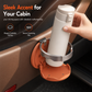 🚗🥤Foldable Car Door Drink Holder, Large Bore Multifunctional Bottle Storage Rack For Vehicle